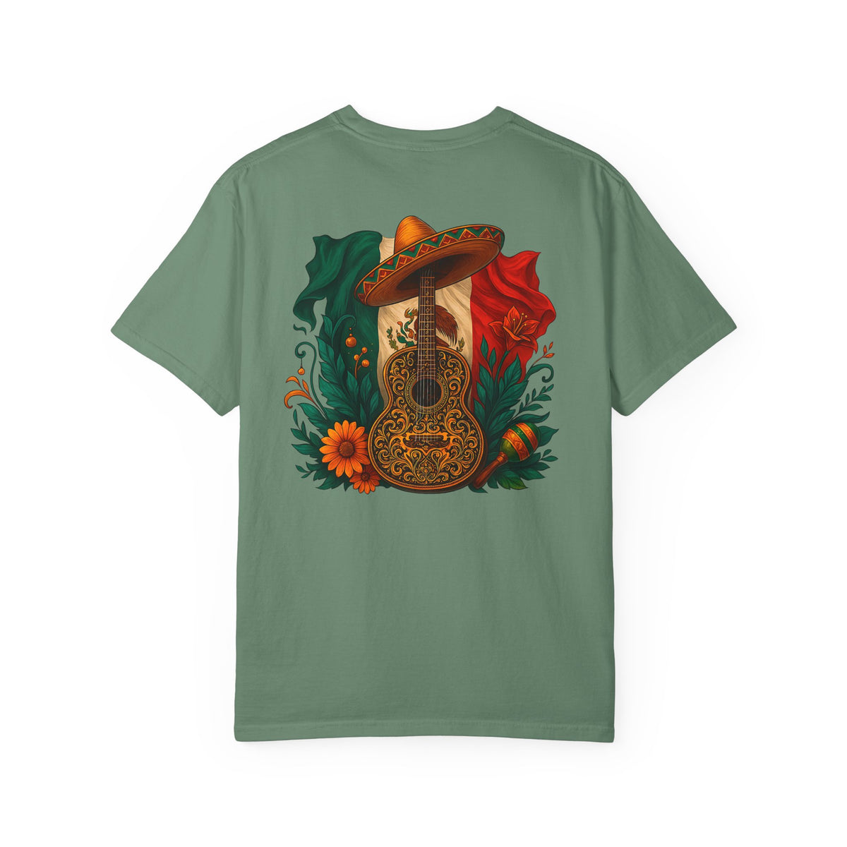 Cinco De Mayo — Mariachi Sombrero & Flag