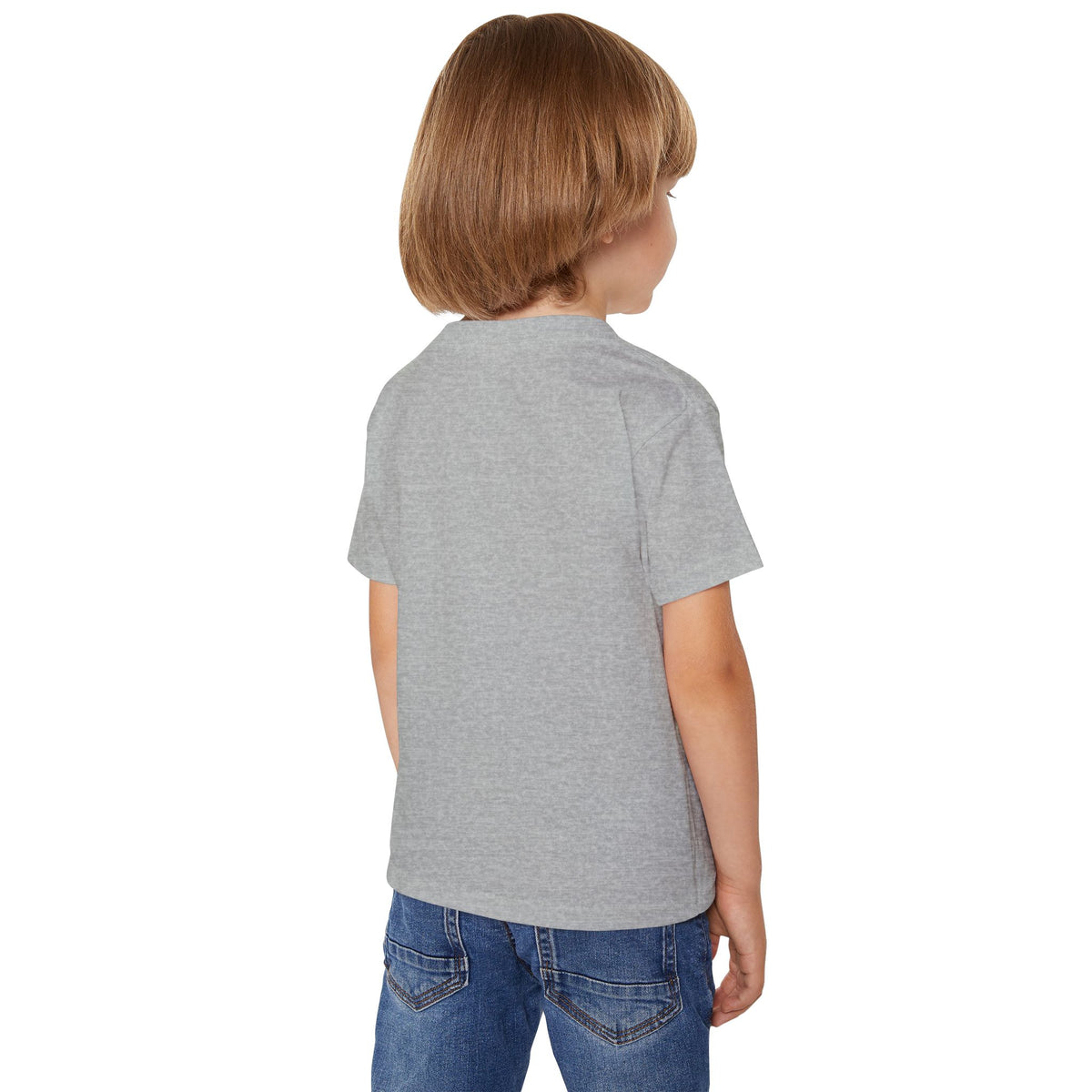 Toddler T-Shirt - "Red, White & RAWR!" Patriotic Dinosaur 4th of July Tee