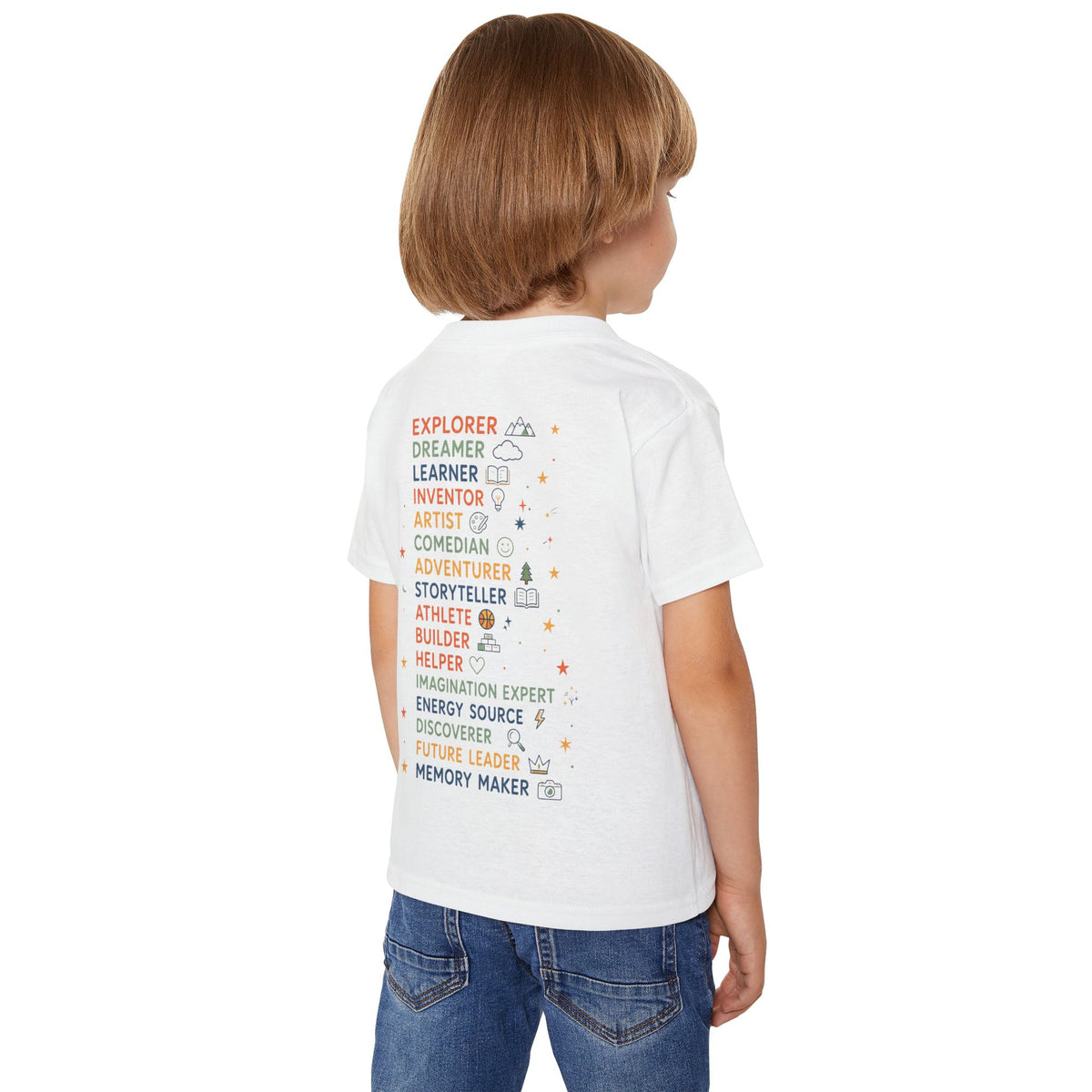 Toddler T‑Shirt — "More Than a Kid" Inspirational Kids Tee