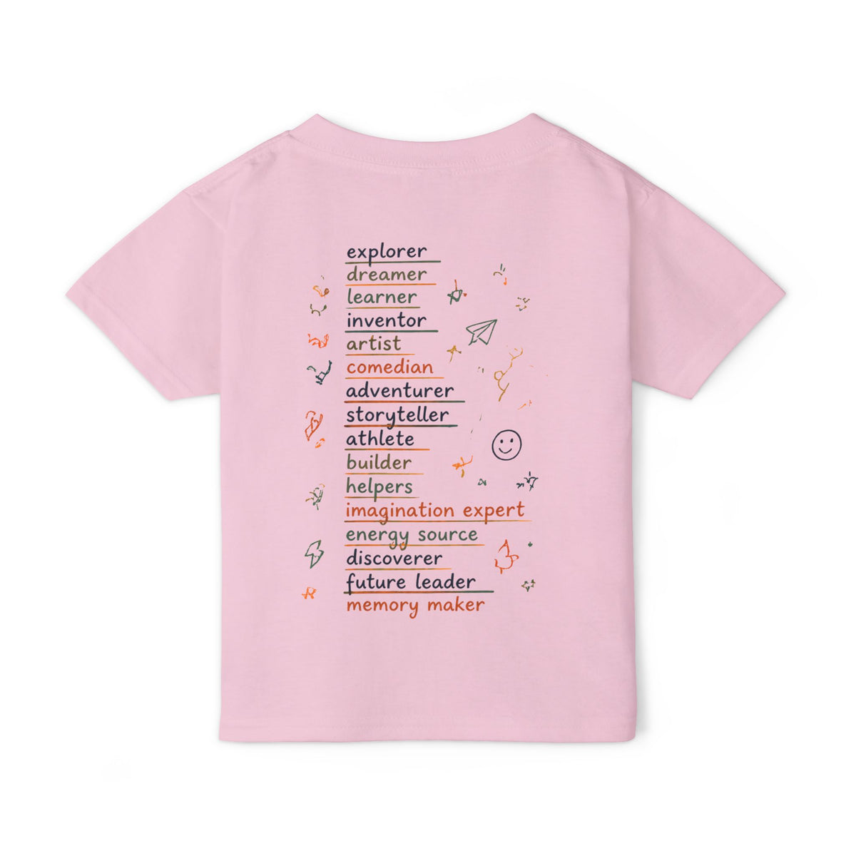 Toddler T-Shirt — "More Than a Kid" Inspirational Graphic Tee