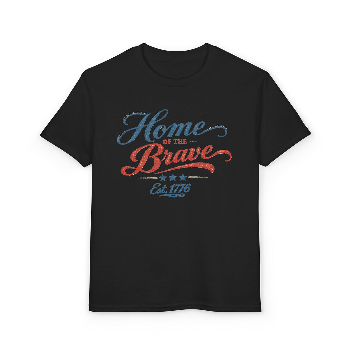 Youth 'Home of the Brave' Patriotic T-Shirt
