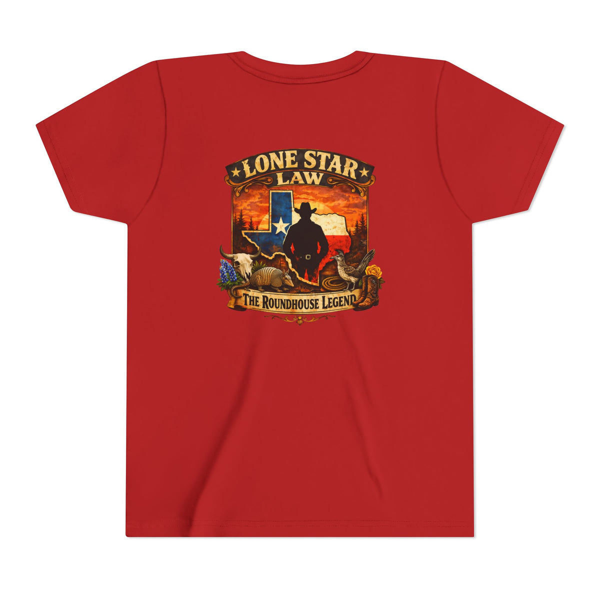 Lone Star Law Kids' T-Shirt (The Roundhouse Legend)