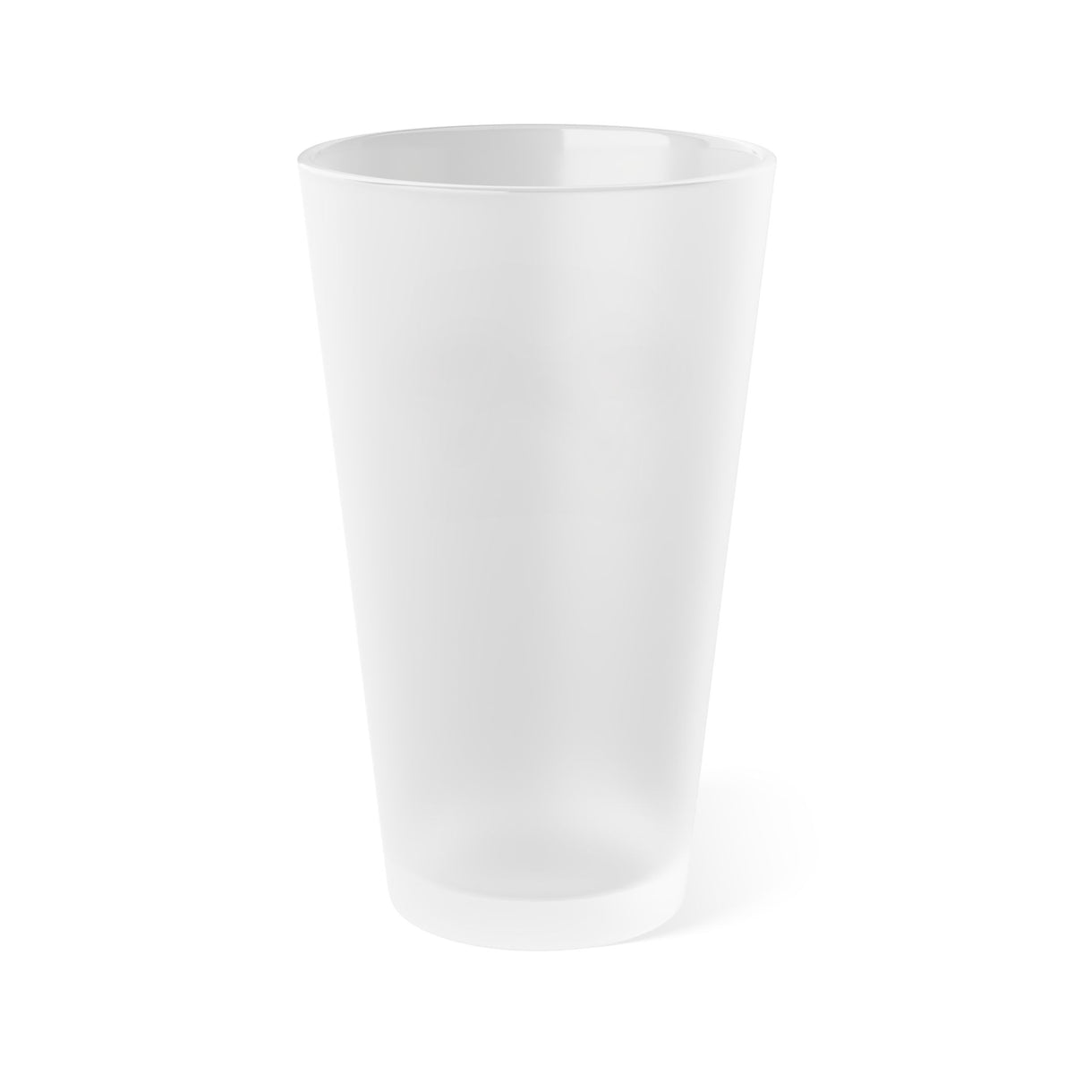 The Flagship Frosted Pint Glass