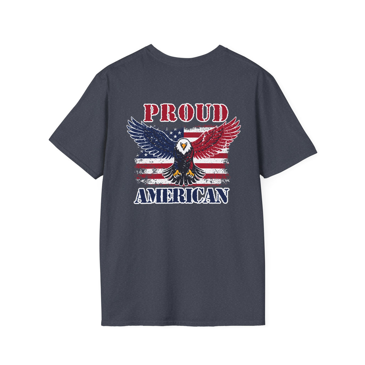 Proud American T-Shirt — Patriotic Eagle USA Graphic Tee