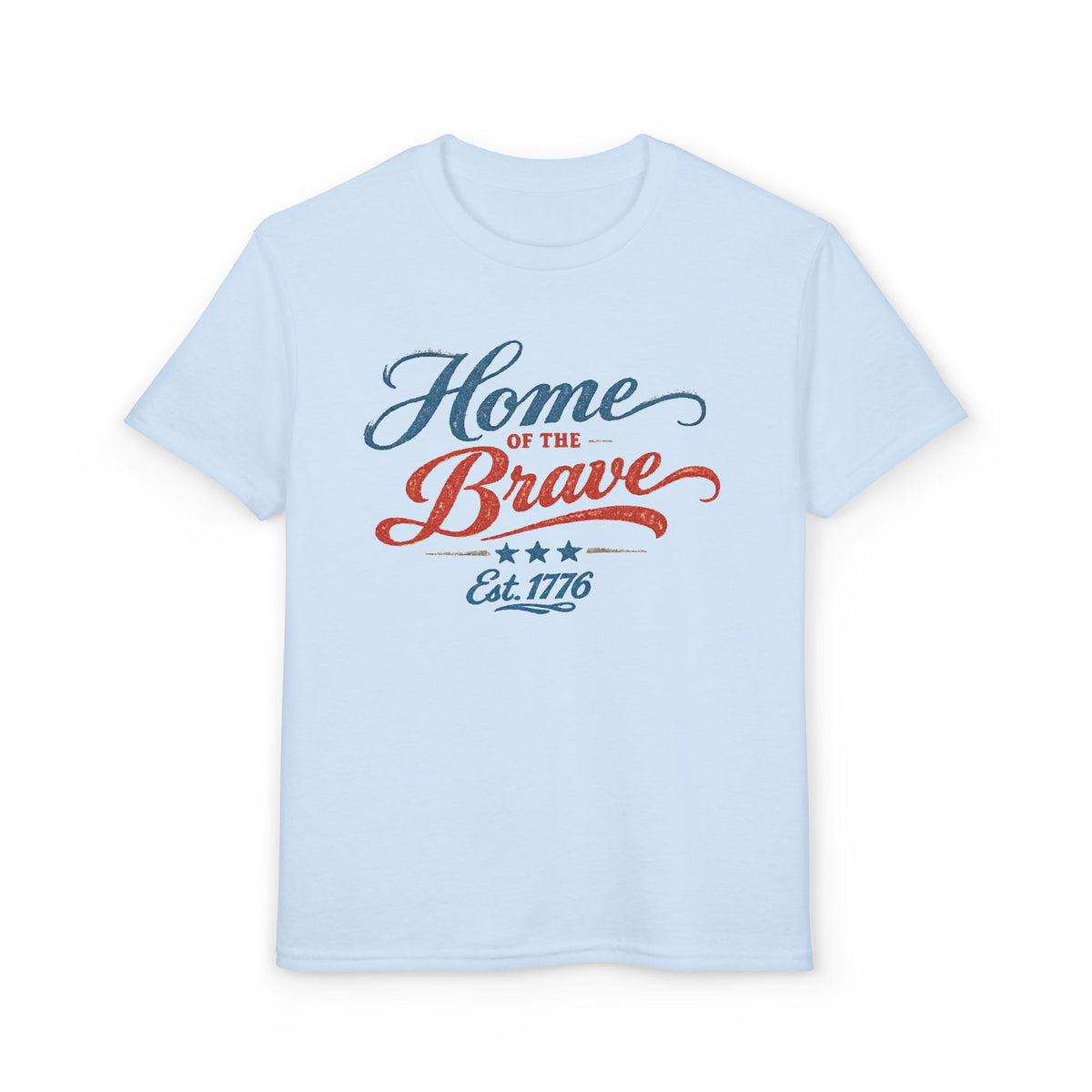 Youth 'Home of the Brave' Patriotic T-Shirt