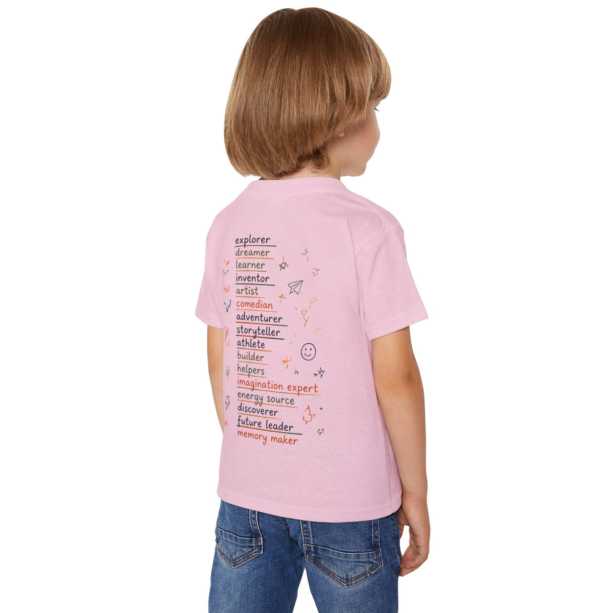 Toddler T-Shirt — "More Than a Kid" Inspirational Graphic Tee