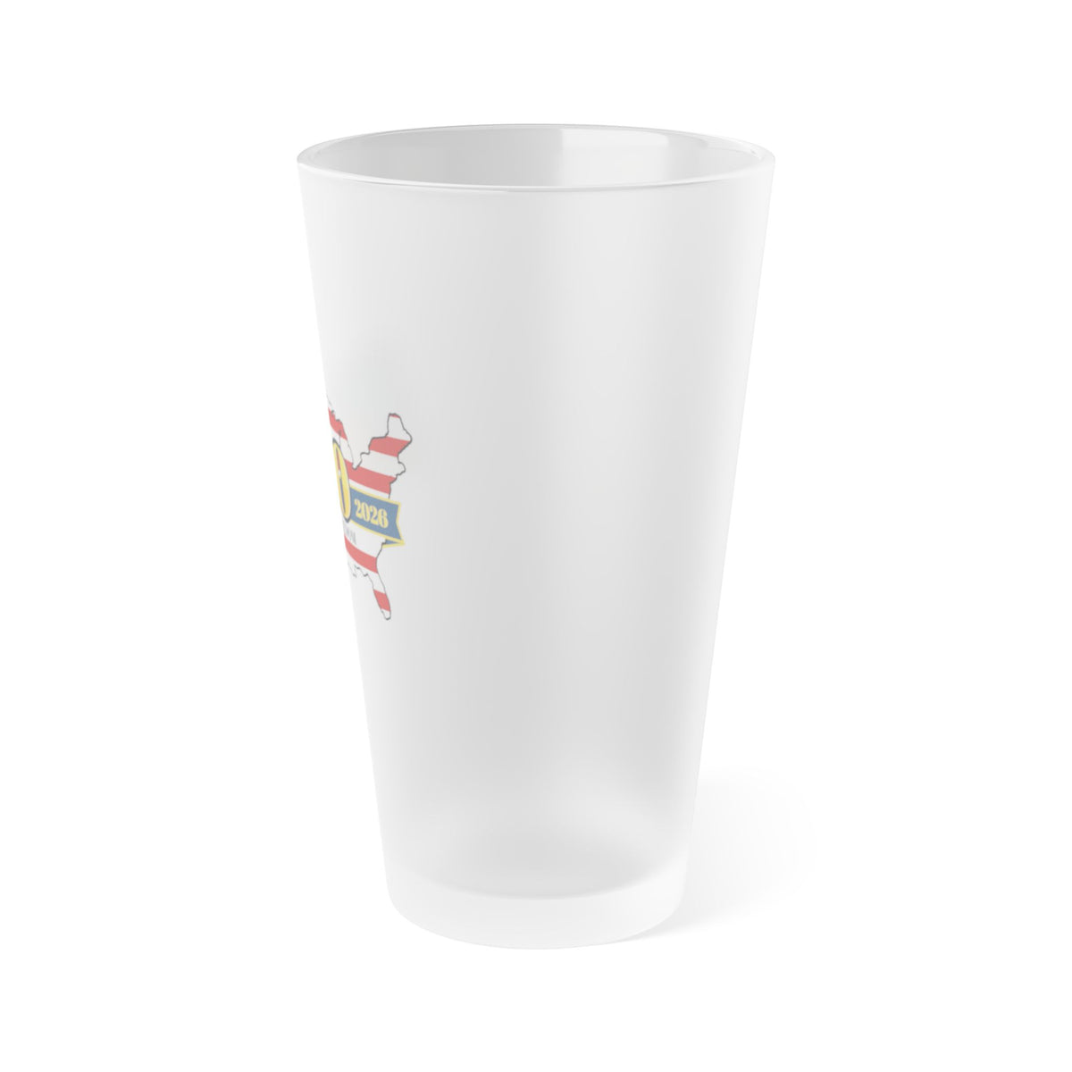 America 250 Frosted Pint Glass