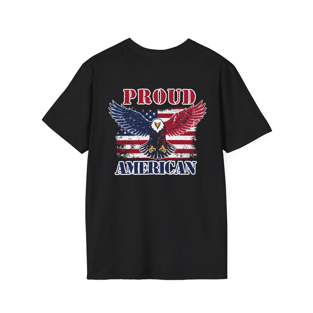 Proud American T-Shirt — Patriotic Eagle USA Graphic Tee