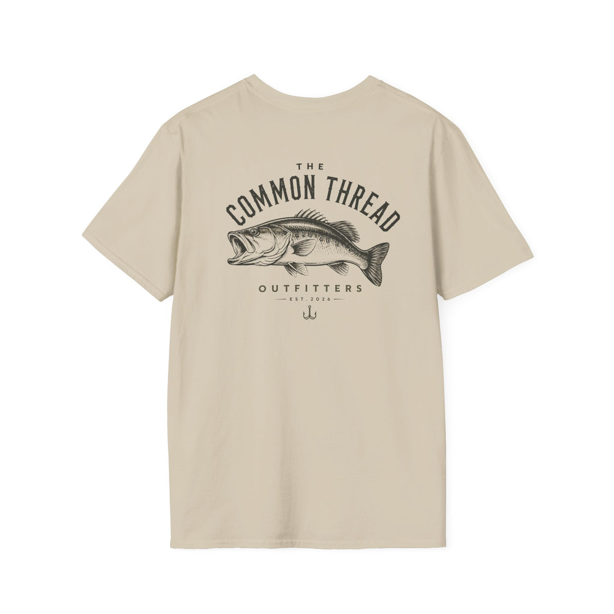 Hooked on Freedom - Bass Graphic T-Shirt