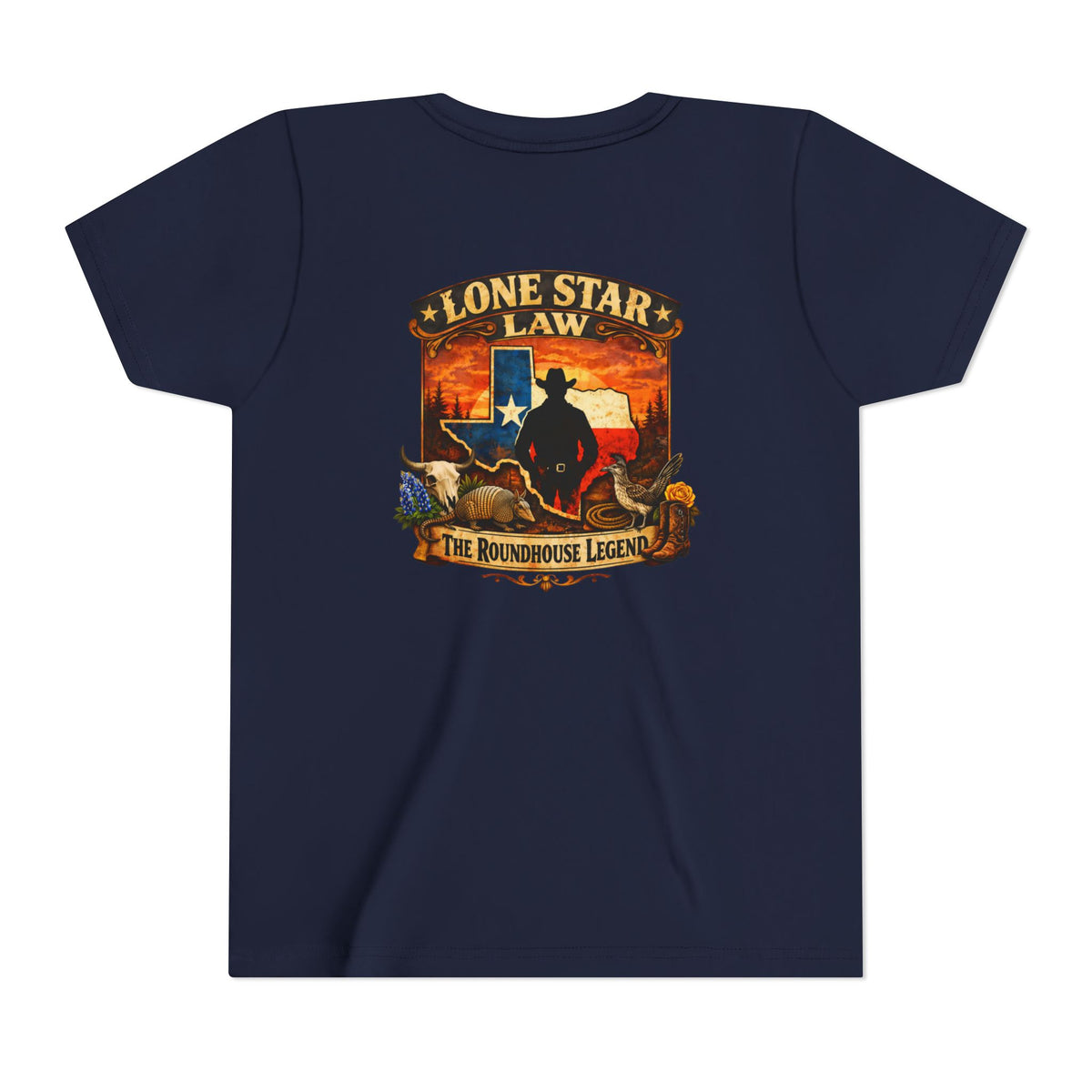 Lone Star Law Kids' T-Shirt (The Roundhouse Legend)
