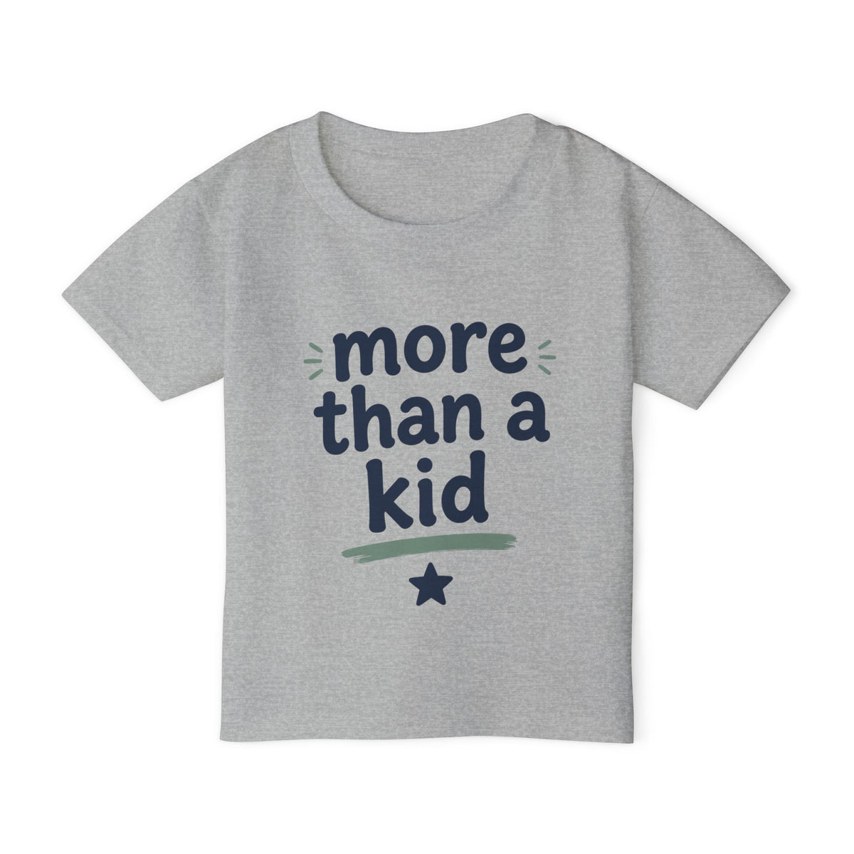 More Than a Kid Toddler T-Shirt — Inspirational Kids Graphic Tee (Explorer, Dreamer, Inventor)