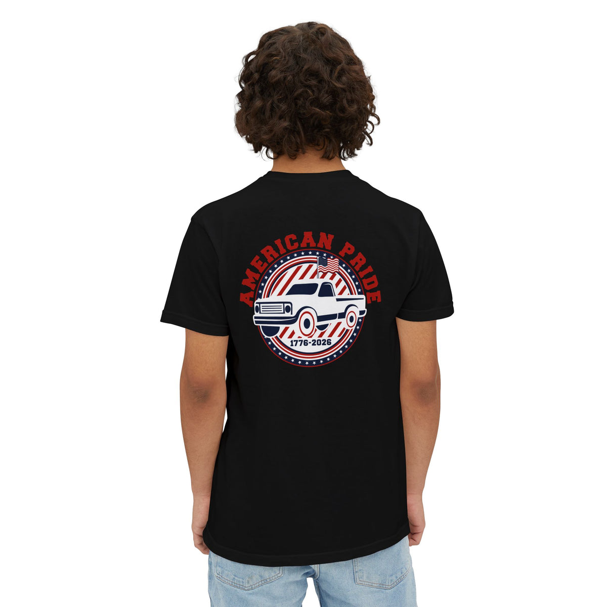 American Pride Vintage Truck T-Shirt