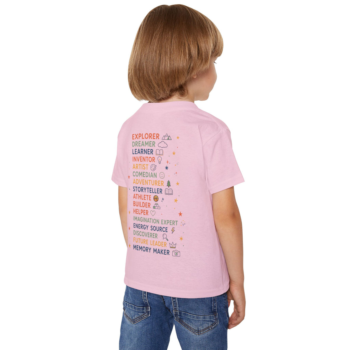 Toddler T‑Shirt — "More Than a Kid" Inspirational Kids Tee