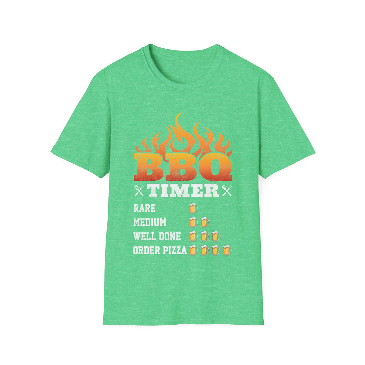 BBQ Timer T-Shirt — Funny Graphic T-Shirt