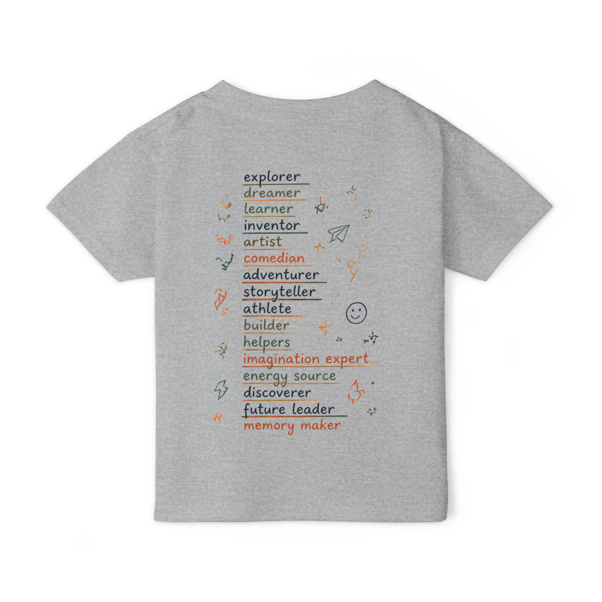 Toddler T-Shirt — "More Than a Kid" Inspirational Graphic Tee