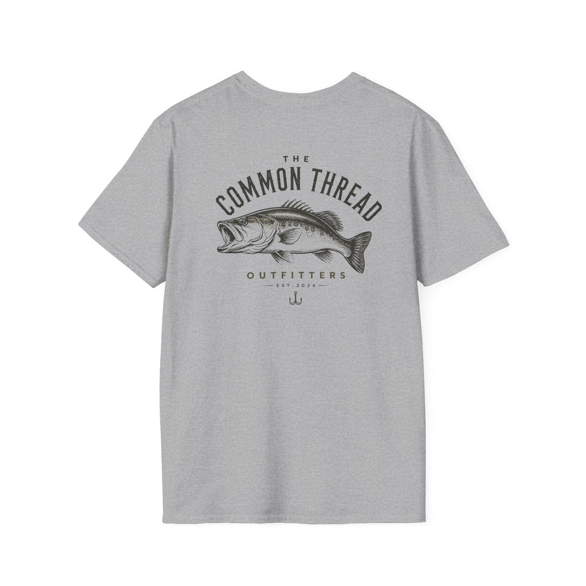 Hooked on Freedom - Bass Graphic T-Shirt