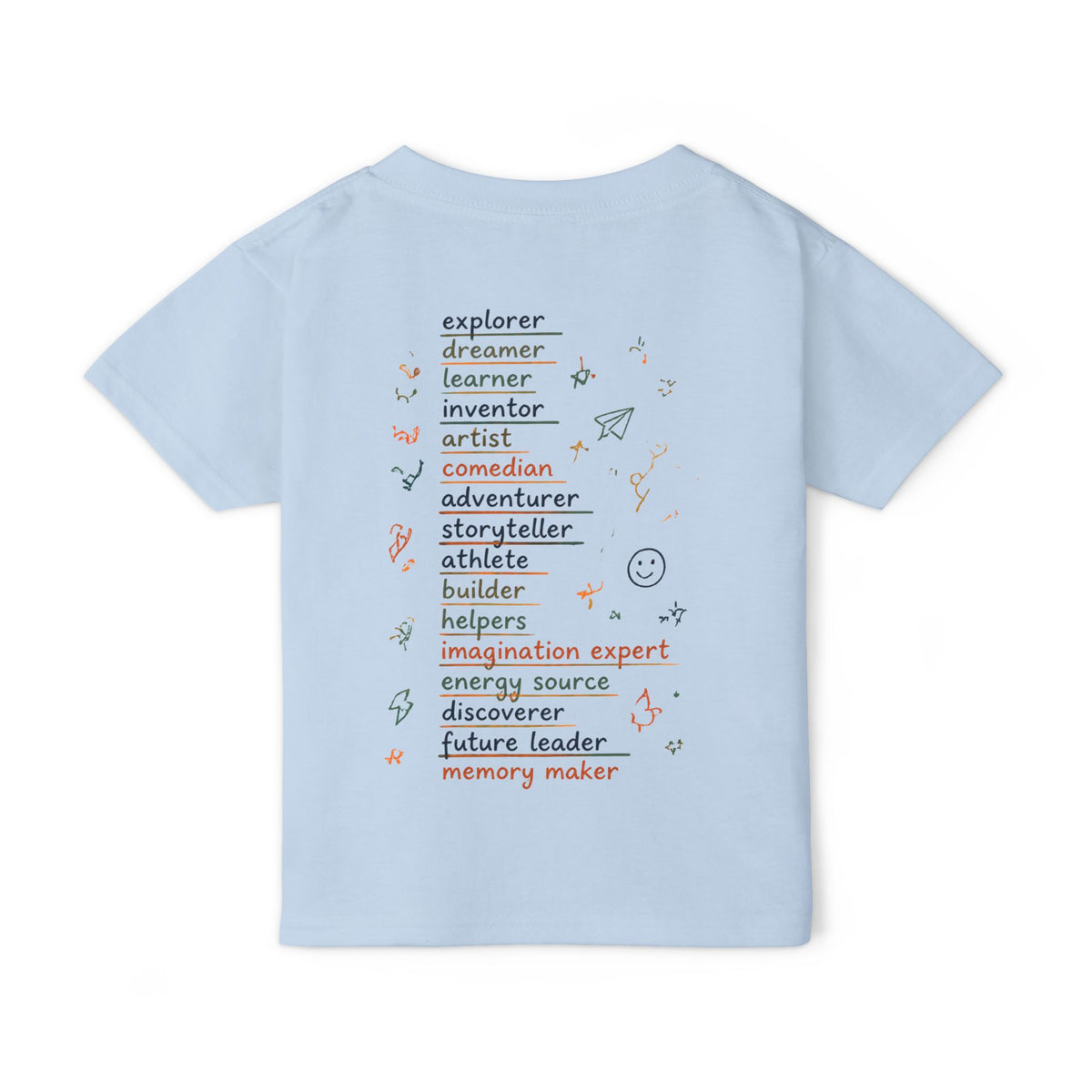 Toddler T-Shirt — "More Than a Kid" Inspirational Graphic Tee