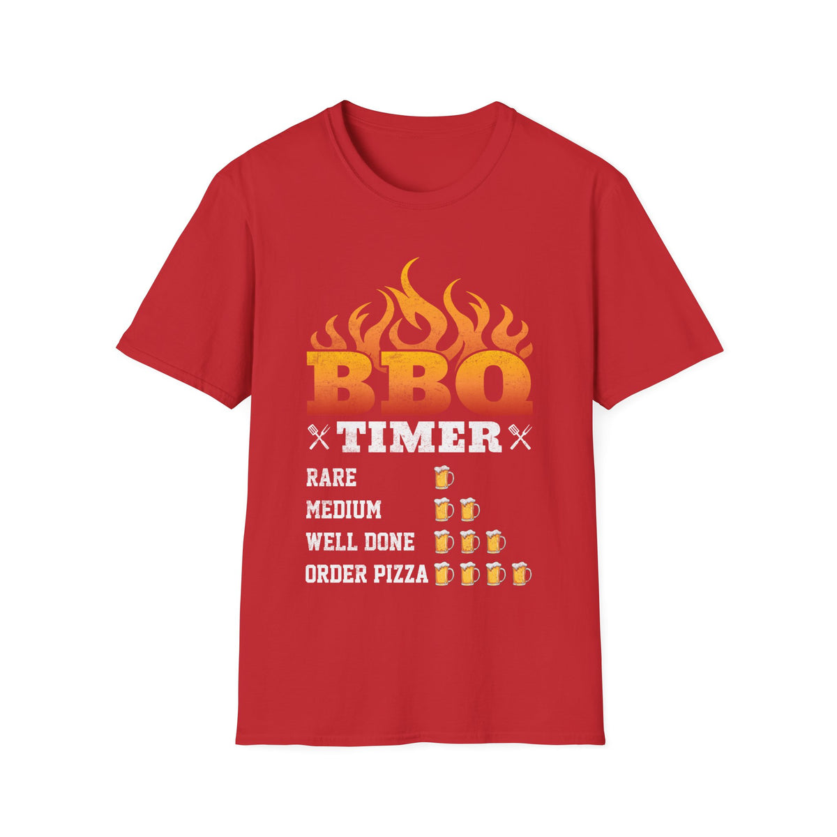 BBQ Timer T-Shirt — Funny Graphic T-Shirt