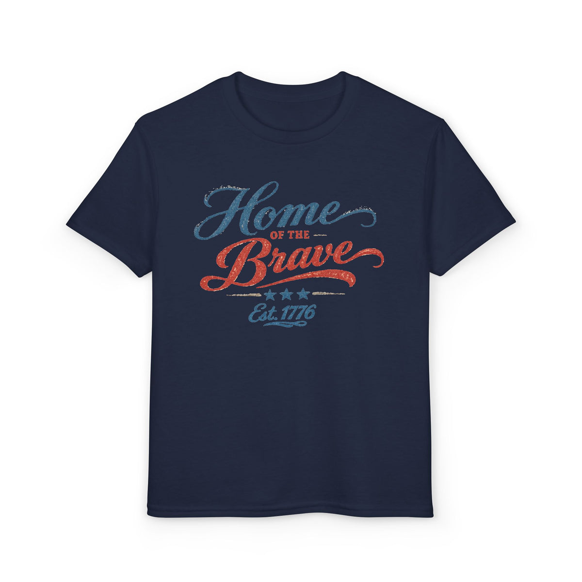 Youth 'Home of the Brave' Patriotic T-Shirt