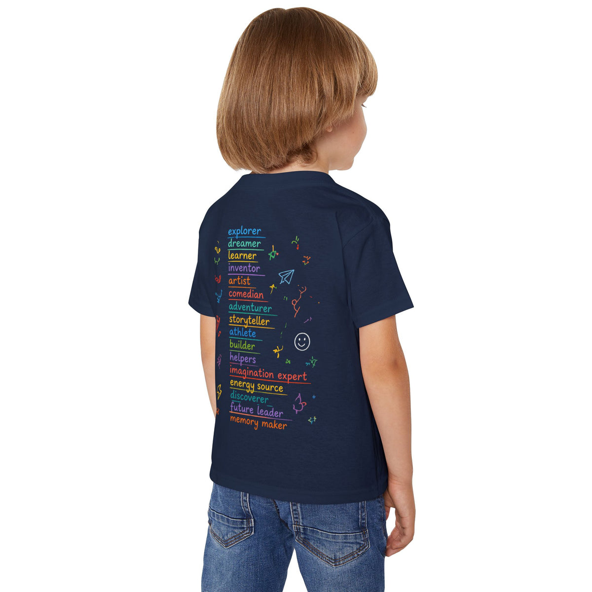 Toddler T-Shirt — "More Than a Kid" Inspirational Graphic Tee
