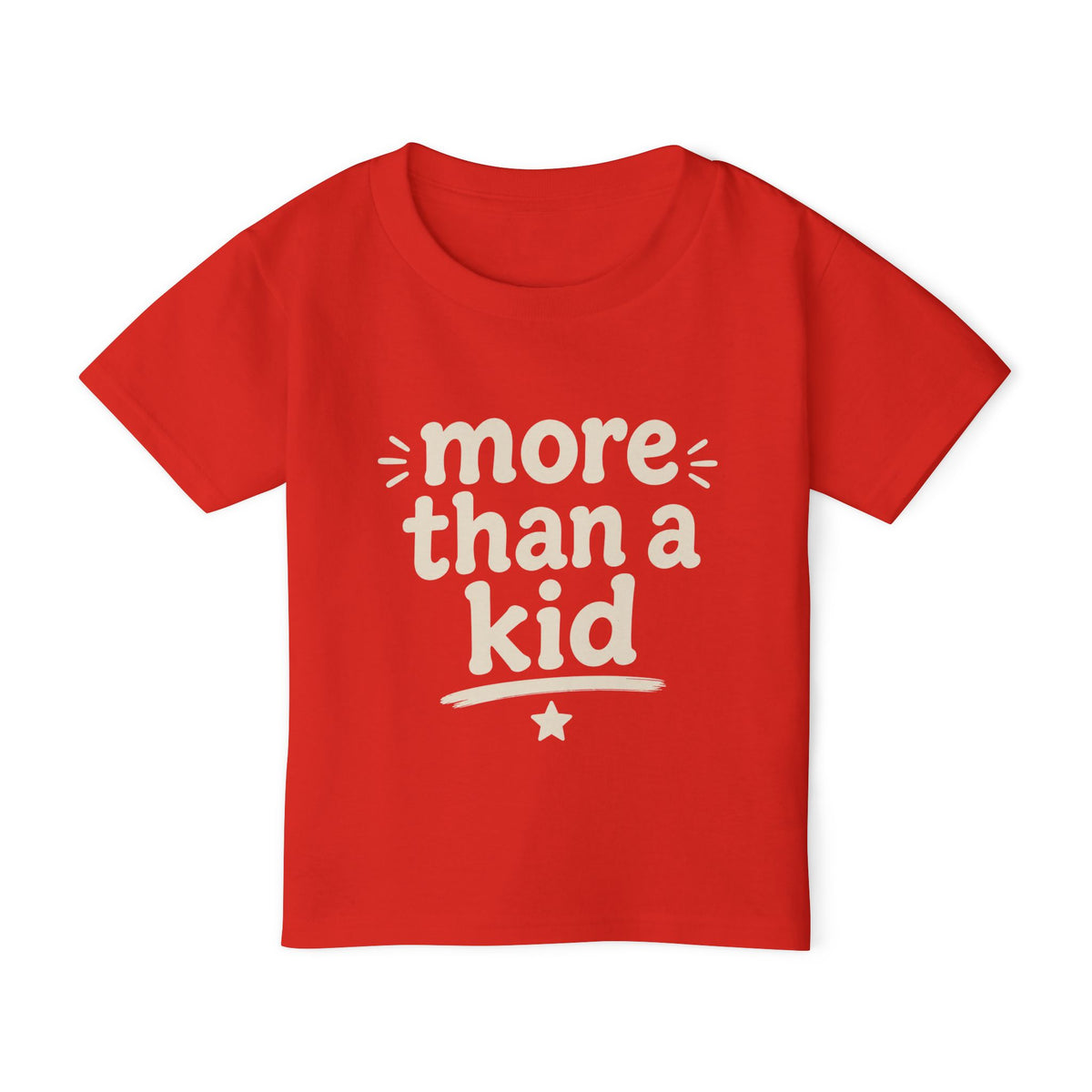 More Than a Kid Toddler T-Shirt — Inspirational Kids Graphic Tee (Explorer, Dreamer, Inventor)