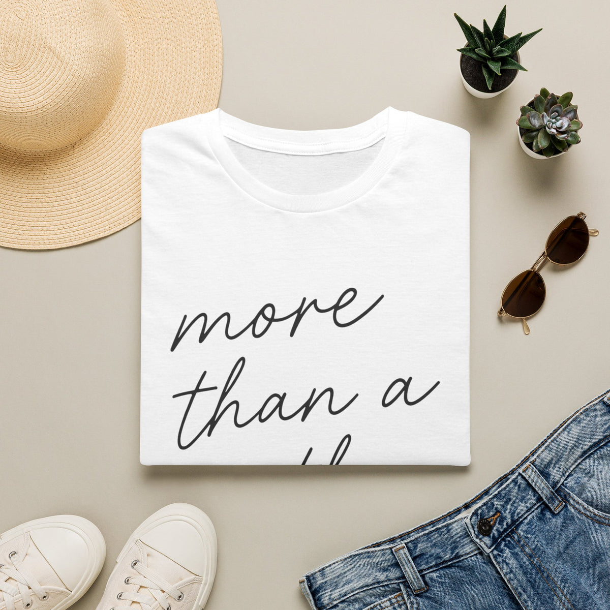 'More Than a Mother' T-Shirt — Inspirational Mother's Day Tee