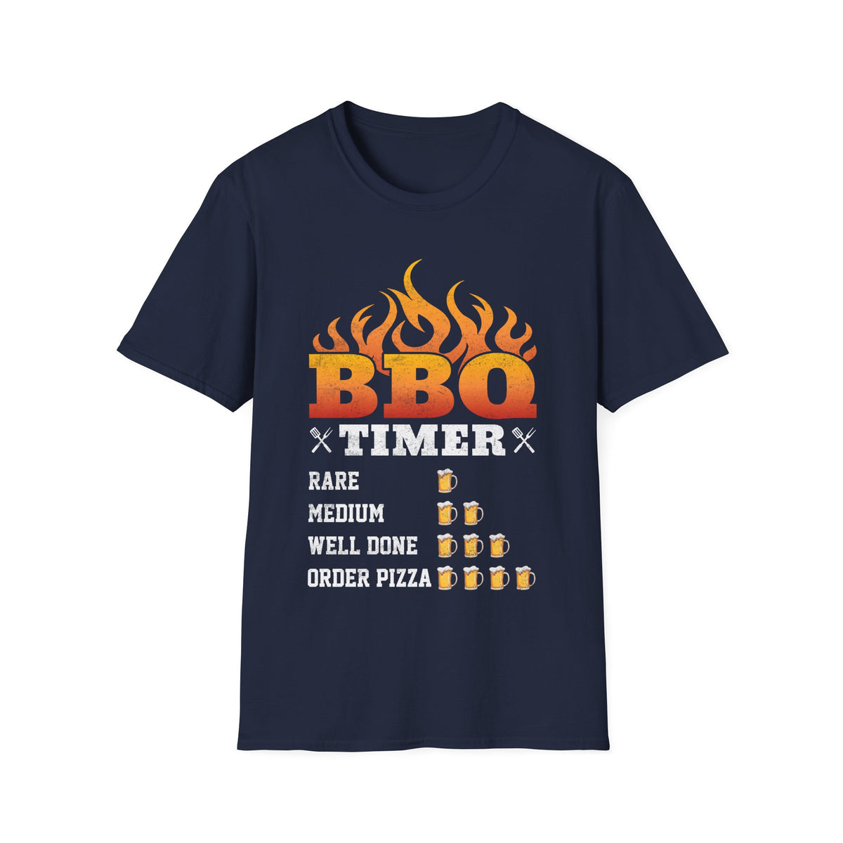 BBQ Timer T-Shirt — Funny Graphic T-Shirt