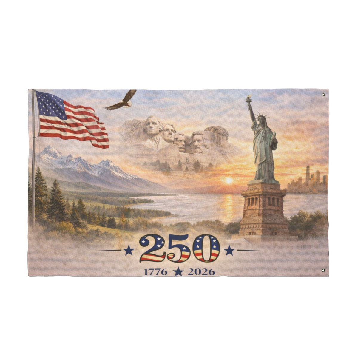250 Commemorative Flag
