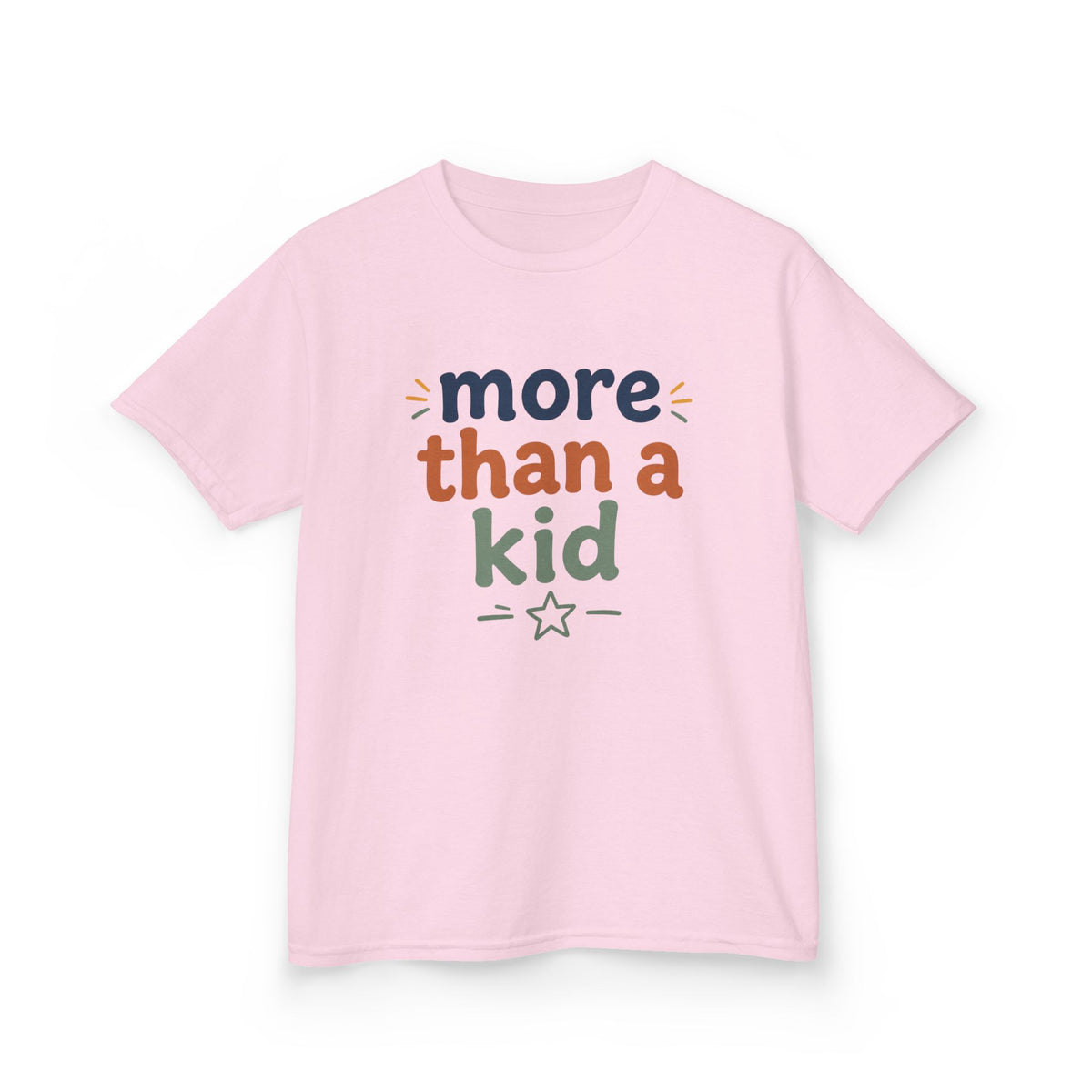 Kids Tee — "More Than a Kid" Empowerment Shirt