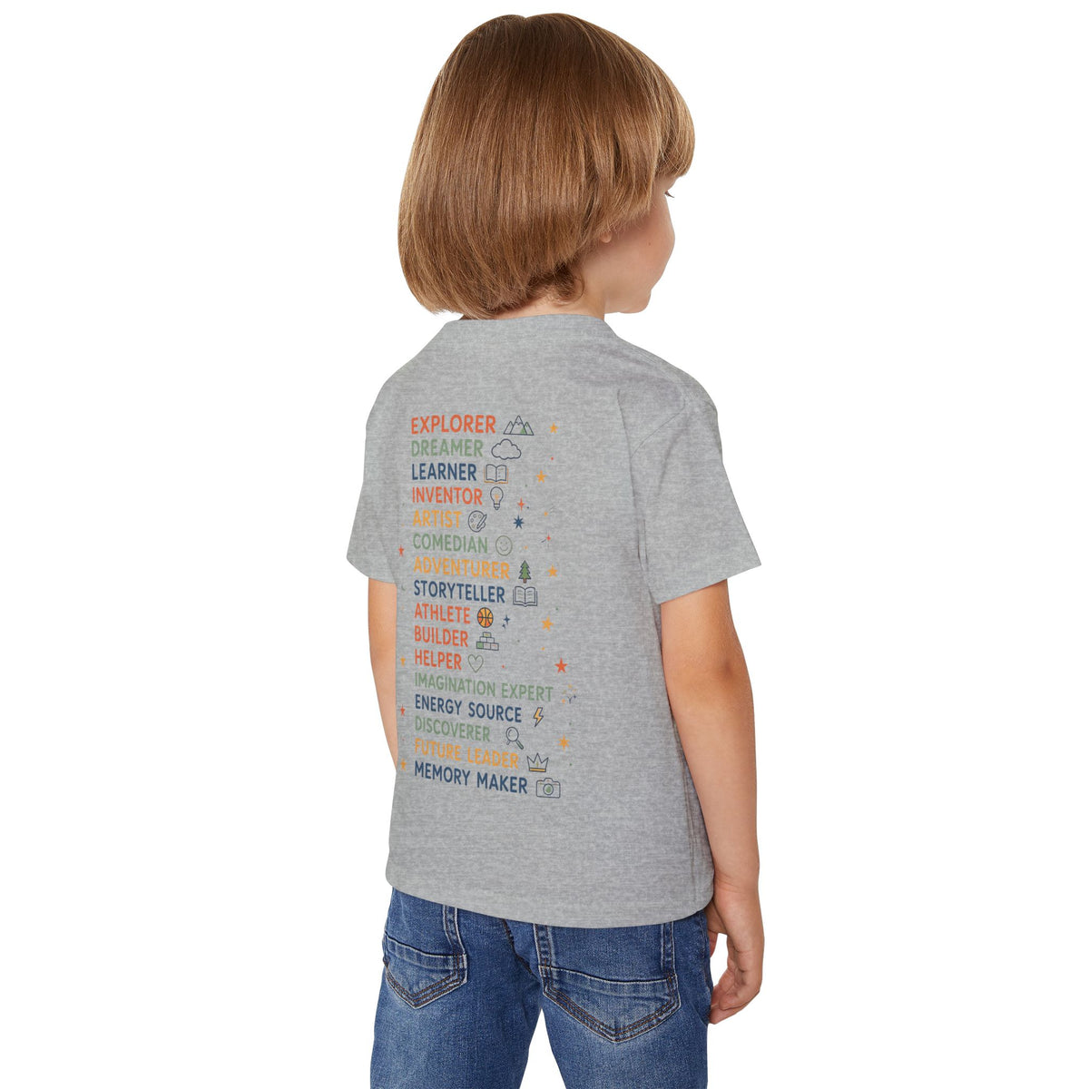 Toddler T‑Shirt — "More Than a Kid" Inspirational Kids Tee