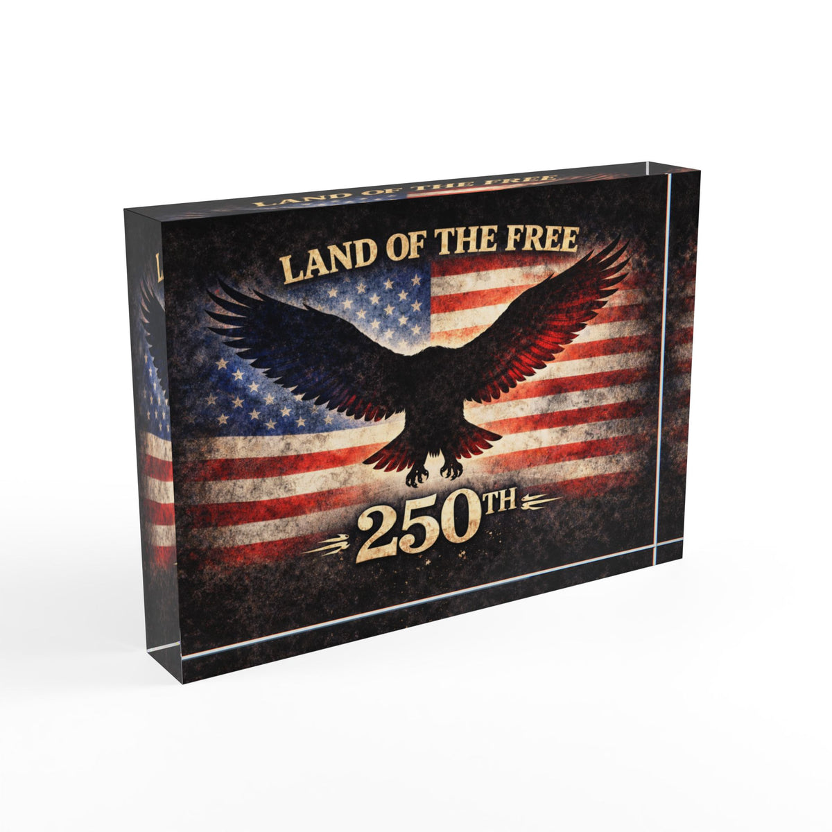 250 Commemorative Patriotic Photo Block