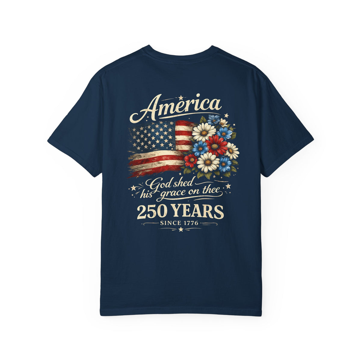 Short Sleeve T-Shirt - God Shed His Grace on Thee Anniversary Tee