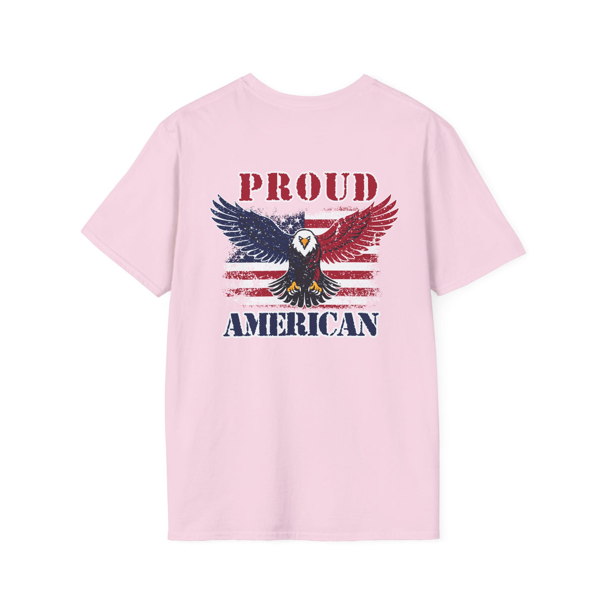 Proud American T-Shirt — Patriotic Eagle USA Graphic Tee