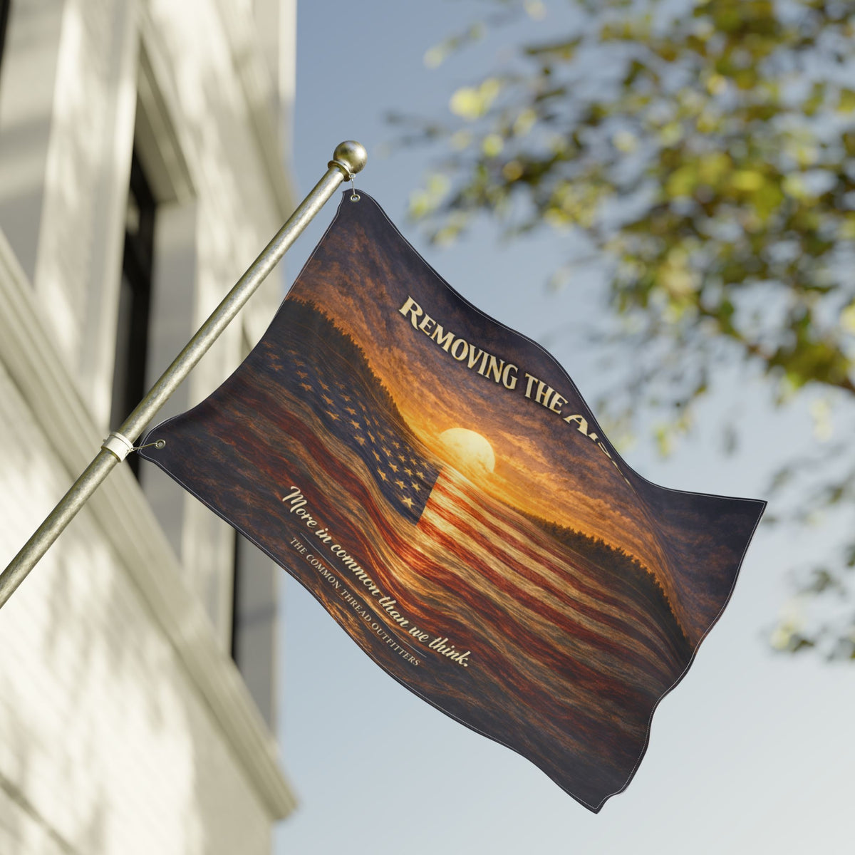 Double-Sided Flag - “Removing the Aisle”
