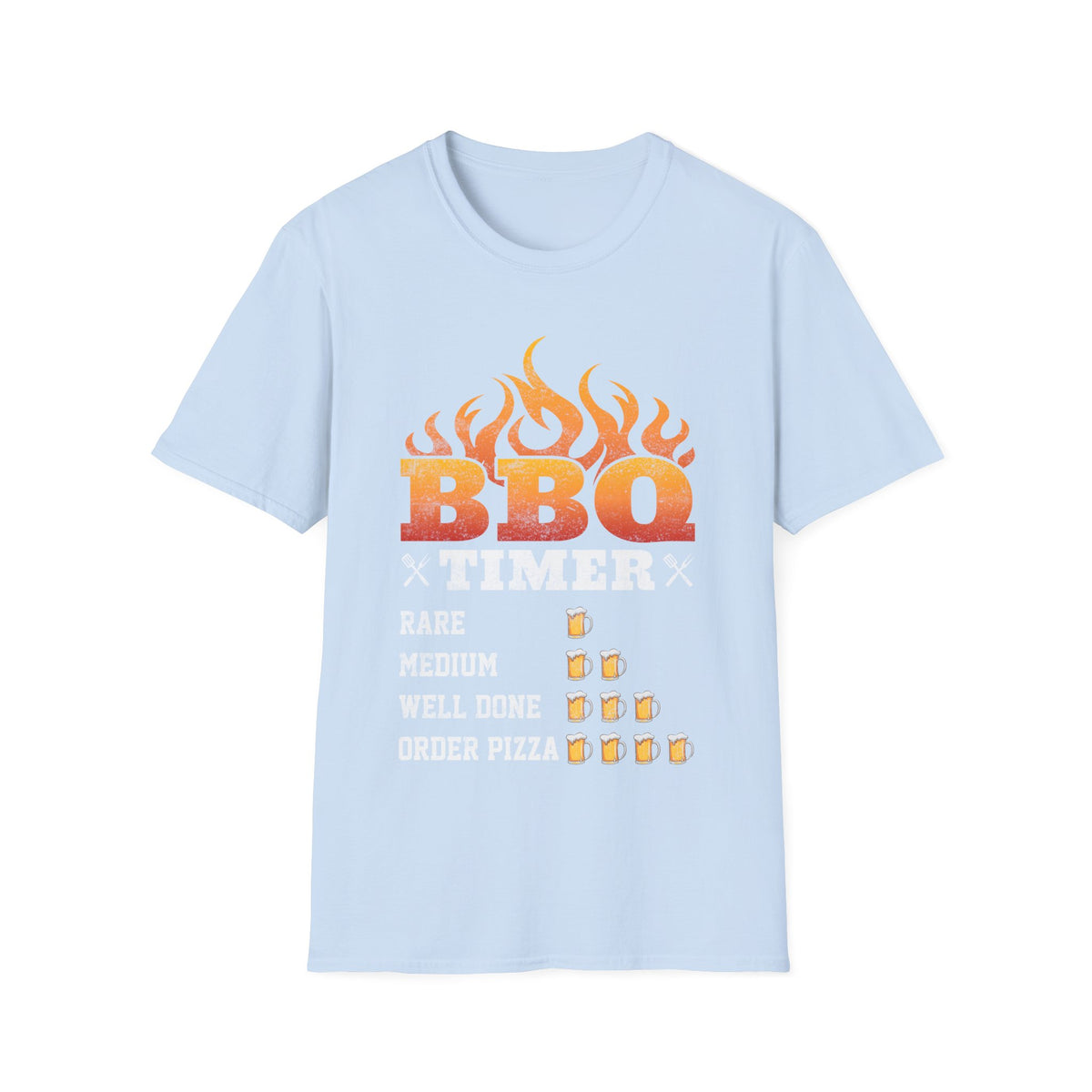 BBQ Timer T-Shirt — Funny Graphic T-Shirt
