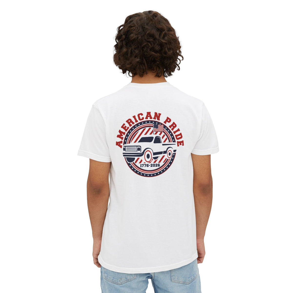 American Pride Vintage Truck T-Shirt