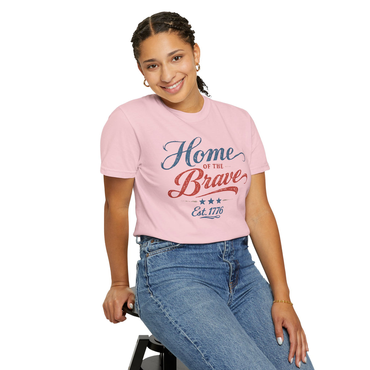 Home of the Brave Minimalist T-Shirt