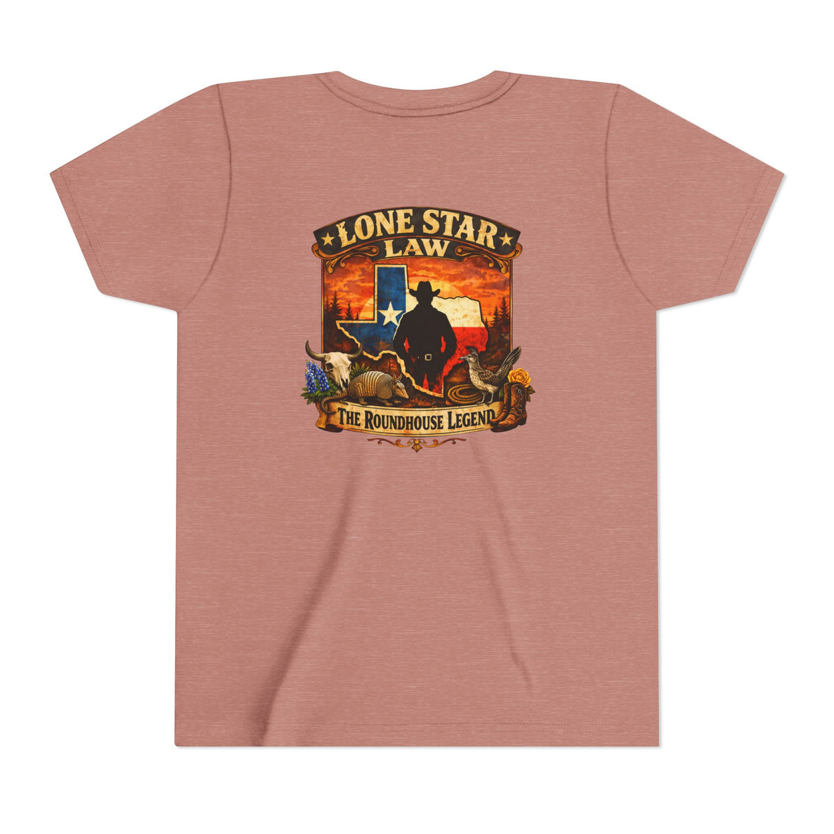 Lone Star Law Kids' T-Shirt (The Roundhouse Legend)