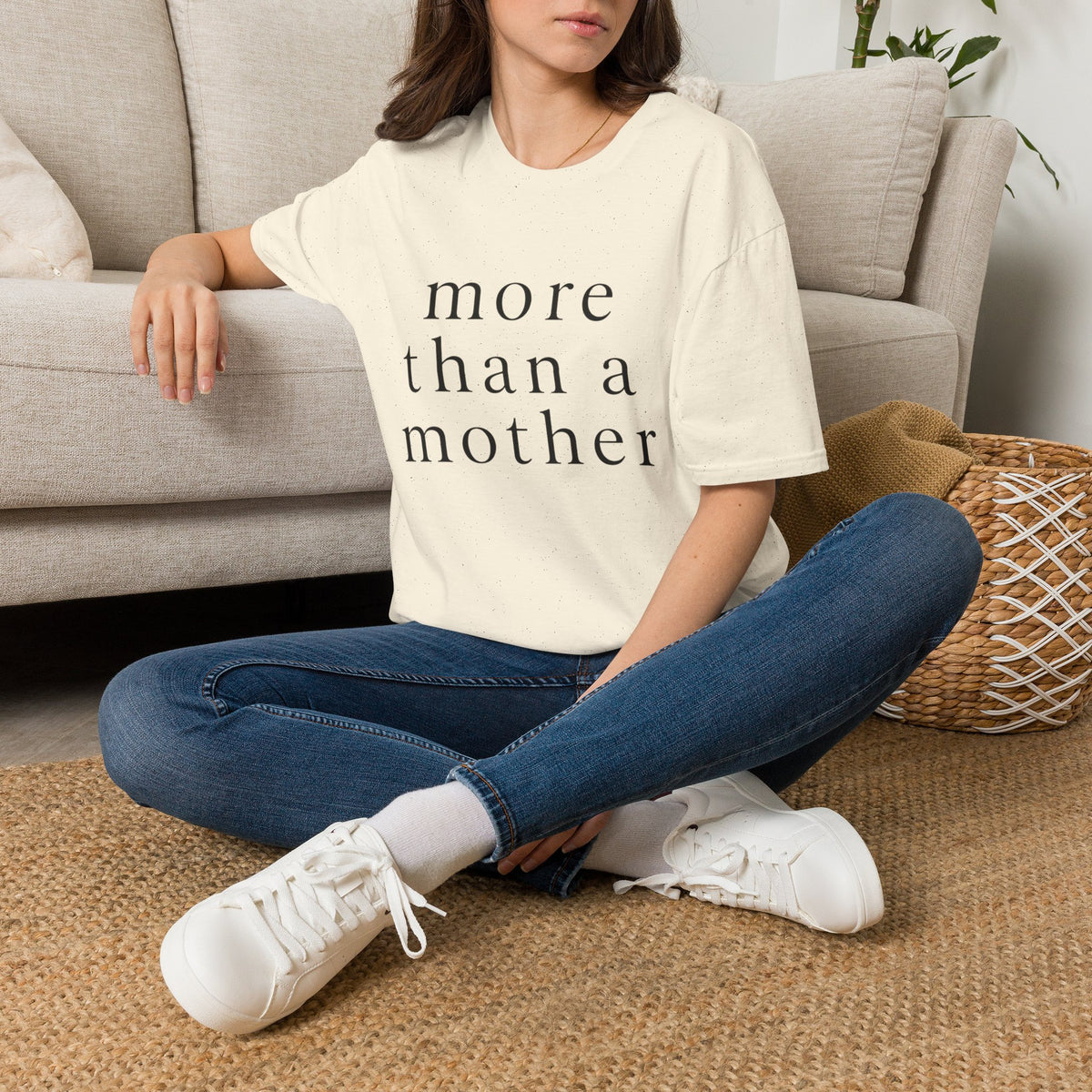 More Than a Mother T‑Shirt — Minimalist Statement Tee for Mothers & Supporters