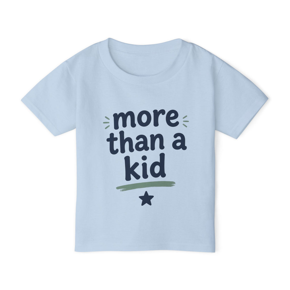 More Than a Kid Toddler T-Shirt — Inspirational Kids Graphic Tee (Explorer, Dreamer, Inventor)