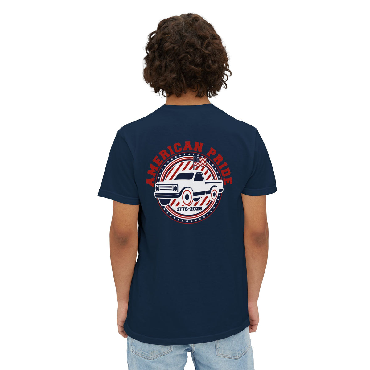 American Pride Vintage Truck T-Shirt