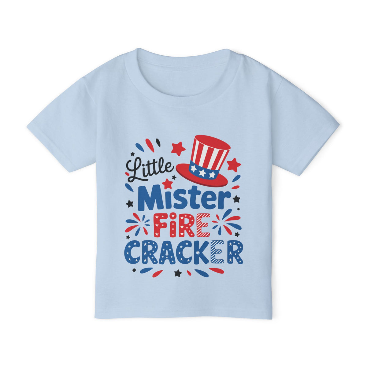 Little Mister Firecracker - Toddler Graphic T-Shirt