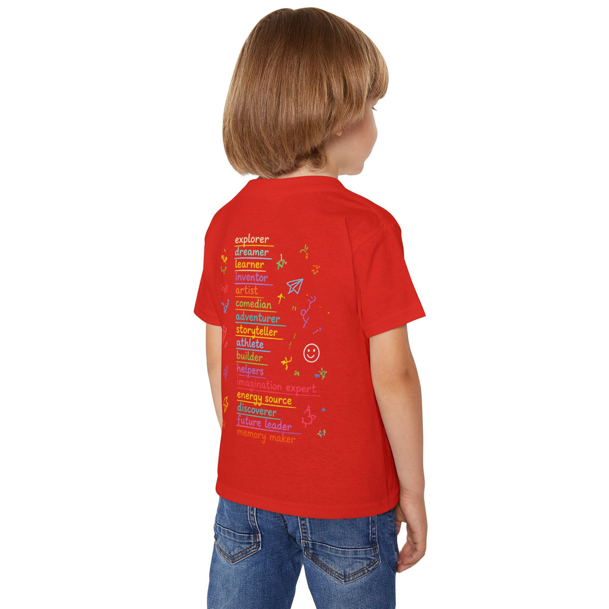 Toddler T-Shirt — "More Than a Kid" Inspirational Graphic Tee