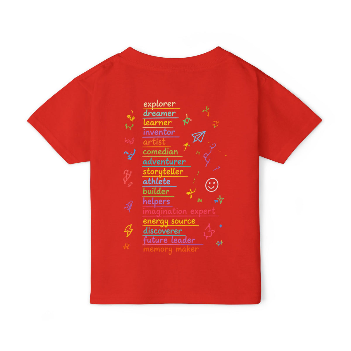 Toddler T-Shirt — "More Than a Kid" Inspirational Graphic Tee