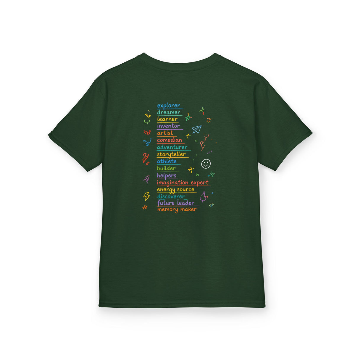 Kids Tee — "More Than a Kid" Empowerment Shirt
