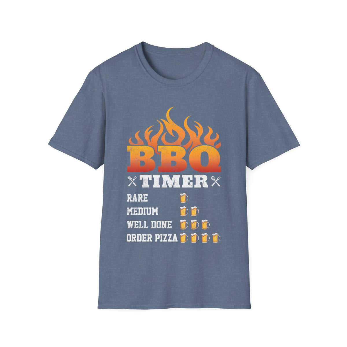 BBQ Timer T-Shirt — Funny Graphic T-Shirt