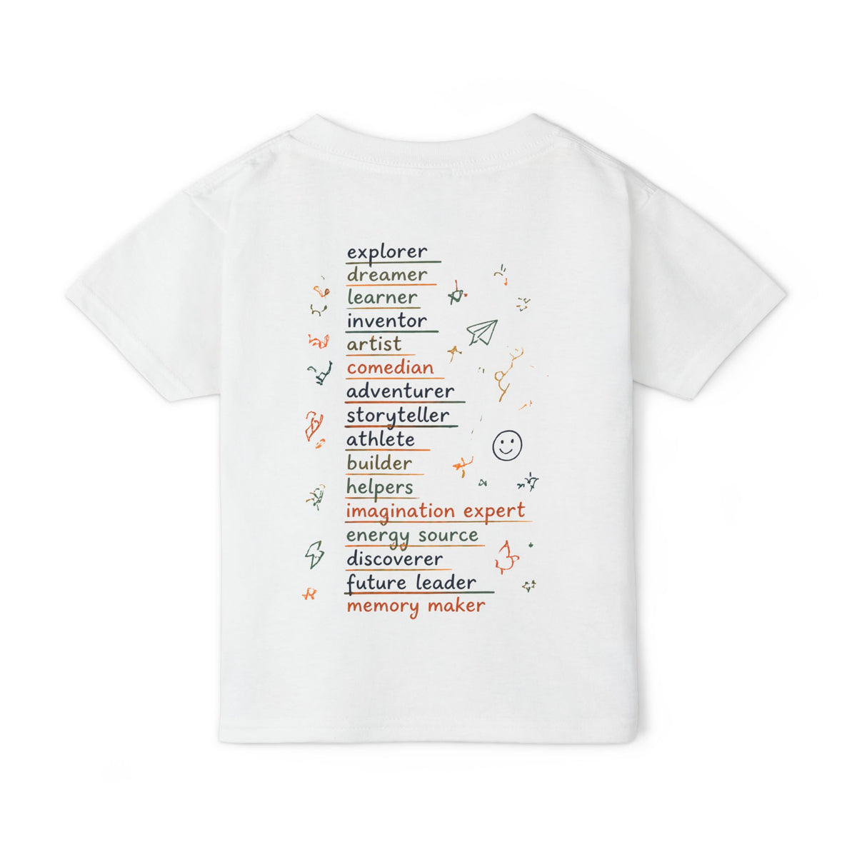 Toddler T-Shirt — "More Than a Kid" Inspirational Graphic Tee