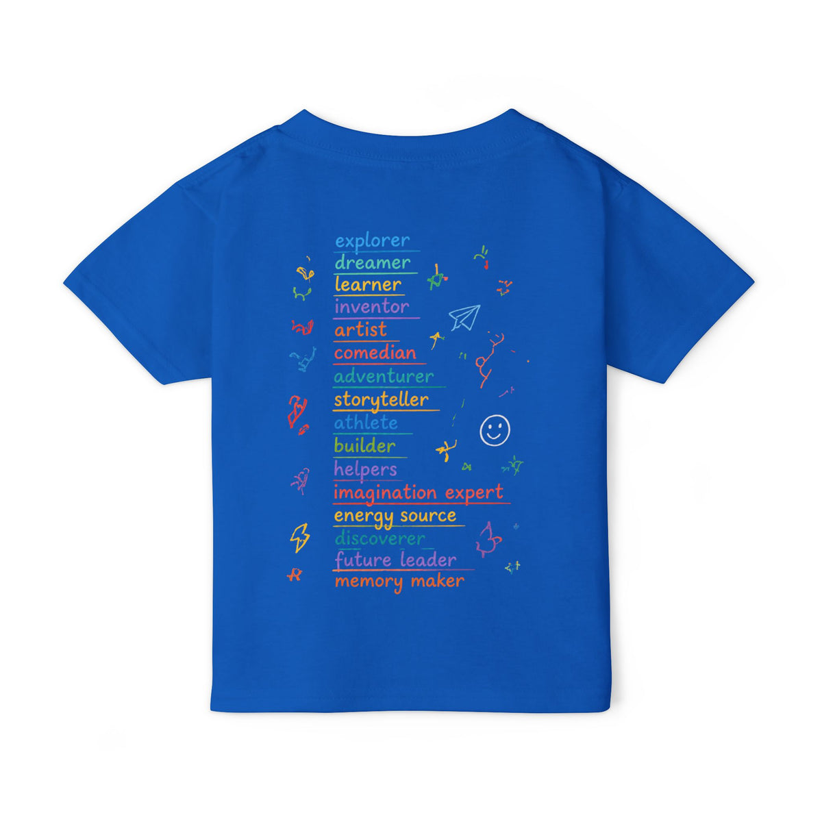 Toddler T-Shirt — "More Than a Kid" Inspirational Graphic Tee