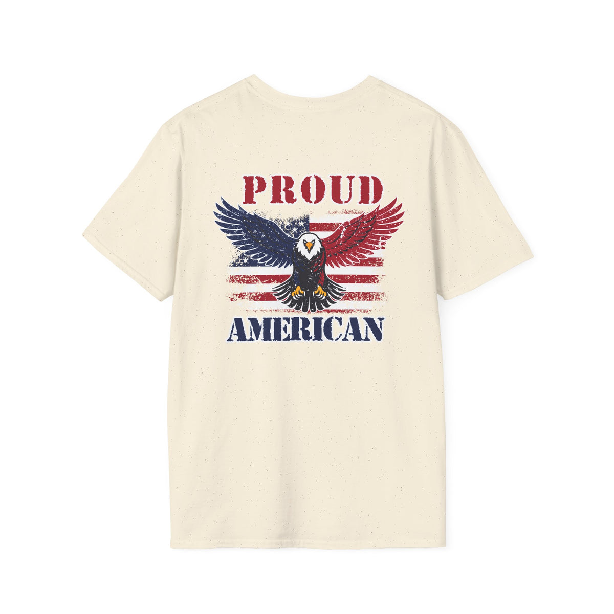 Proud American T-Shirt — Patriotic Eagle USA Graphic Tee
