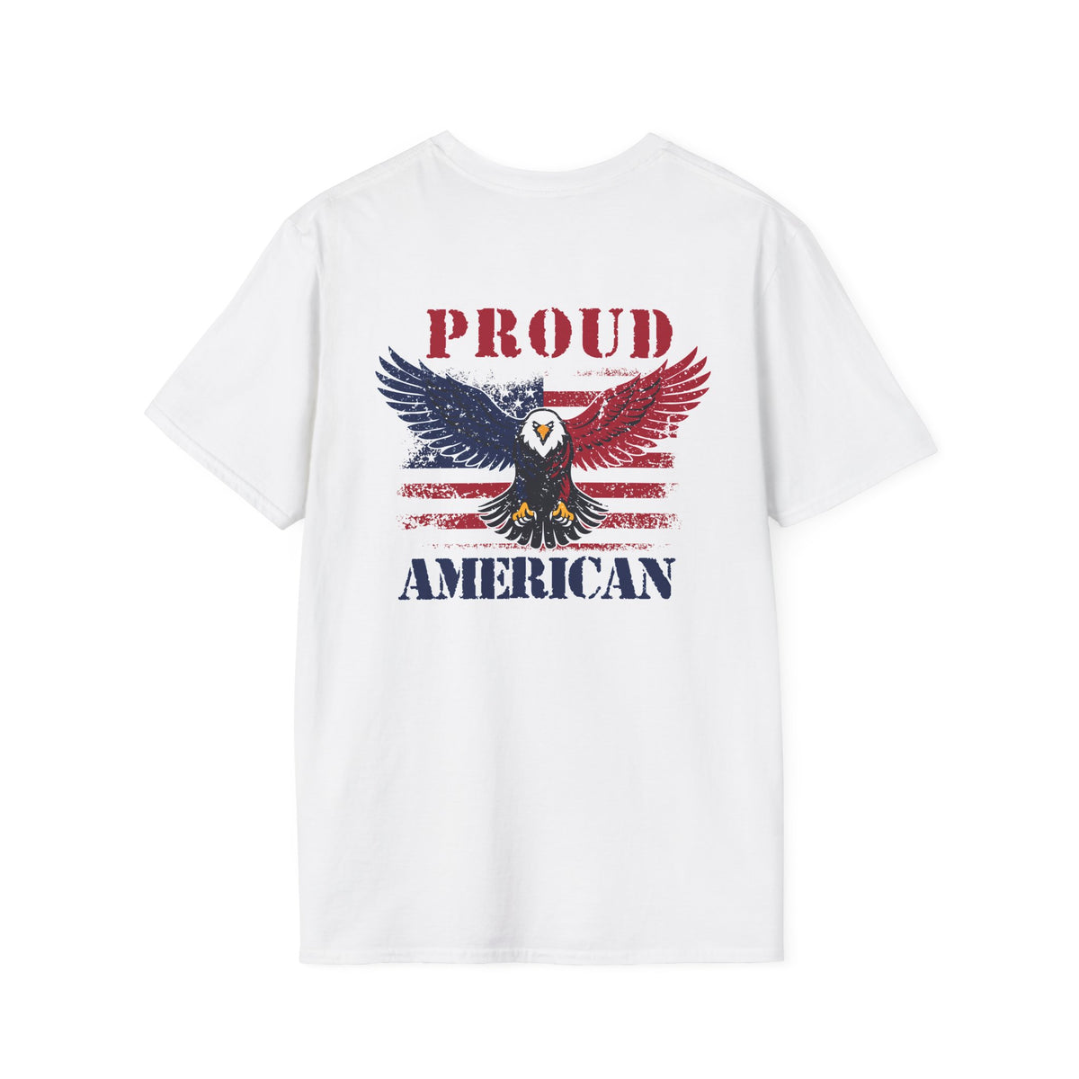 Proud American T-Shirt — Patriotic Eagle USA Graphic Tee
